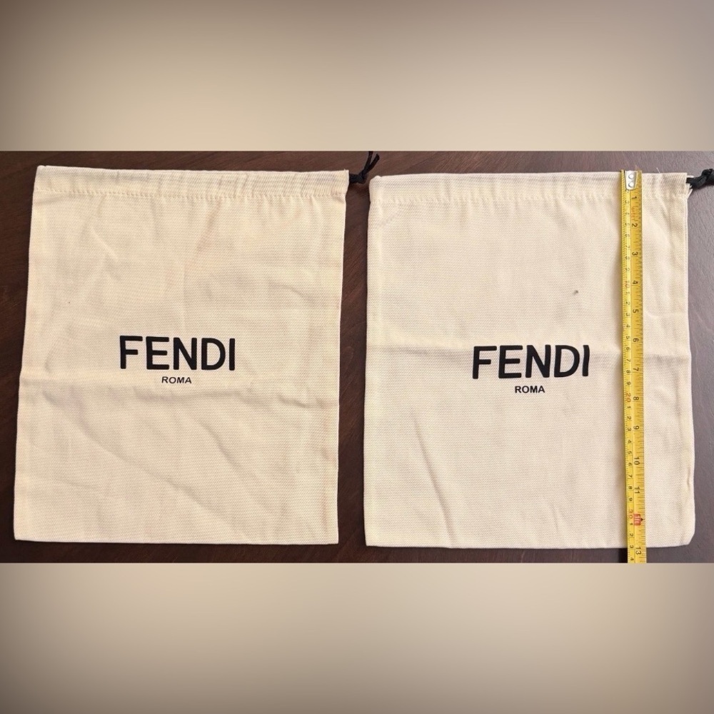 Fendi Beige set of two Dustbags